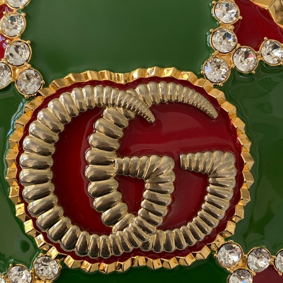 Gucci Broadway Enameled Flower Bag - Picture 6 of 12